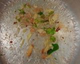 A picture of step 1 of Ginger Tulsi tea.