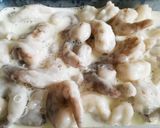 Garnélás Farfalle recept fázis 1 fotója
