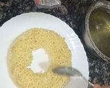 A picture of step 7 of Rajasthani Ghewar.