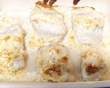Foto del paso 6 de la receta: Bacalao al horno con mahonesa y cebolla