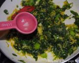 A picture of step 6 of Persian sour herbs stew (Torshi tareh).