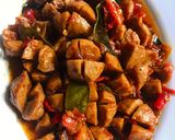 Foto langkah ke 3 dari resep Bakso Oseng Mercon.