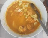 Gambar langkah 4 resipi Ayam Masak Lemak Cili Api dengan Rebung.