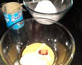 A picture of step 1 of Beetroot muffins.