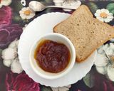 A picture of step 4 of Apple jam.