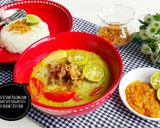 Foto langkah ke 7 dari resep Soto Betawi Daging dan Jeroan Sapi dengan Susu.