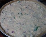 Foto del paso 4 de la receta: Tarta de JyQ y verdeo 🧀☘🍖 tipo "Quichè Lorraine" sin culpa 😁