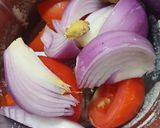 A picture of step 1 of Matar nimona.