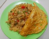 Foto langkah ke 5 dari resep Nasi Goreng Daun Jeruk.