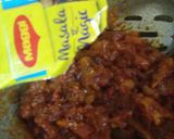 A picture of step 1 of -e- Laccha maggi gravy paneer masala.