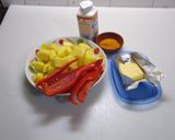 Foto del paso 1 de la receta: Pastel de papas curcumelero