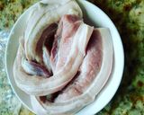 Hình bước làm 1 của món Gỏi dọc mùng siêu ngon