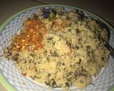 A picture of step 3 of Danbu tsaki.