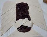 Foto del paso 2 de la receta: Trenza de hojaldre de chocolate y frutos rojos. Sin gluten
