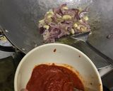 Gambar langkah 3 resipi Mentarang Masak Telur.