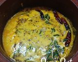 A picture of step 5 of Kalan/Kurukku Kalan-Kerala Sadya Dish.