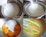 รูปขั้นตอนการทำที่ 1 ของ Orange Blossom Creme Brulee