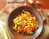 Foto langkah ke 5 dari resep Ayam suwir bumbu kuning.