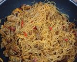 Foto langkah ke 5 dari resep Tumis Bihun Jagung dan Tempe.