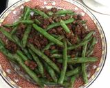 四季豆炒肉末的食譜步驟4照片