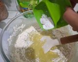 Foto langkah ke 6 dari resep Proll Tape Keju Matcha Panggang🍵🧀.