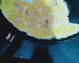 A picture of step 3 of Eggy omelette with Banana Bread.