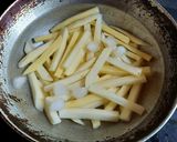 A picture of step 3 of French Fries.