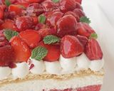Foto langkah ke 13 dari resep Strawberry Watermelon Cake.