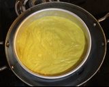 A picture of step 6 of Eggless mango cake.