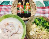 รูปขั้นตอนการทำที่ 1 ของ 🍗🌿 ไก่ทอดปลาร้าสมุนไพร