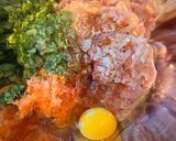 Foto langkah ke 1 dari resep Nugget Ayam-Sayur Panggang Gluten Free (Oven).
