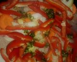 Foto del paso 2 de la receta: Churrasquitos de Bondiola con tallarines y verduras salteadas
