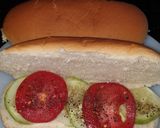 A picture of step 4 of Salad Roll#15minsorlesscooking challenge.