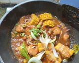 Foto langkah ke 7 dari resep Udang Cumi Saos Padang Sedap Mantap.