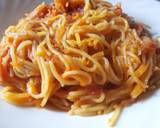 Stir fry Spaghetti with marinara sauce recipe step 9 photo