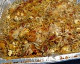 A picture of step 4 of Pizza Casserole.