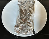 Foto del paso 1 de la receta: Filete de fletan con virutas jamón a la papillote