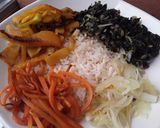 Foto del paso 5 de la receta: Bibimbap🍚🥗 vegetariano🍳...🤔