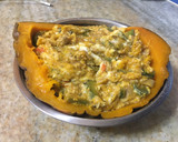 Foto del paso 6 de la receta: Zapallo cabutia relleno c zapallitos y salsa blanca
