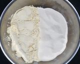 A picture of step 1 of Methi Muthiya.