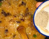 A picture of step 12 of Pasta e fagioli.