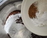 Foto langkah ke 2 dari resep Bolu Coklat Kukus Gluten-free No Mixer.