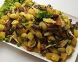 A picture of step 7 of Italian Red Bean Pasta Salad.