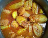 কাঁচাকলার ডালনা (kachakolar dalna recipe in Bengali) রেসিপির ধাপ 5 ছবি