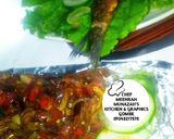 Grilled Sardine Fish (Gasashshen kifi - gashin Oven)matakin girki7 hoto