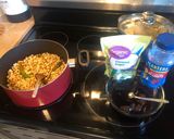 A picture of step 2 of Tropical fruit dipping sauce.