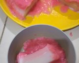 Foto langkah ke 4 dari resep Pudding strawberry+ Kelapa.