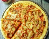 Foto langkah ke 6 dari resep Pizza (Foto step by step).
