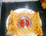 ચણાના લોટના પુડલા{ Besan pudla recipe in Gujarati } રેસીપી સ્ટેપ3ફોટો