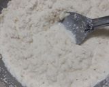 A picture of step 1 of Oats and vegetable pancakes.